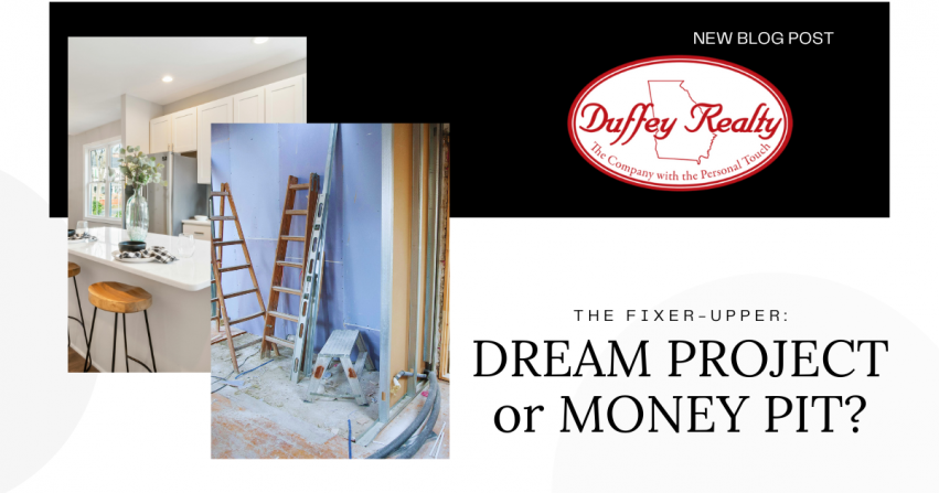 NEW! Blog Post: Fixer-Upper: Dream Home or Money Pit?